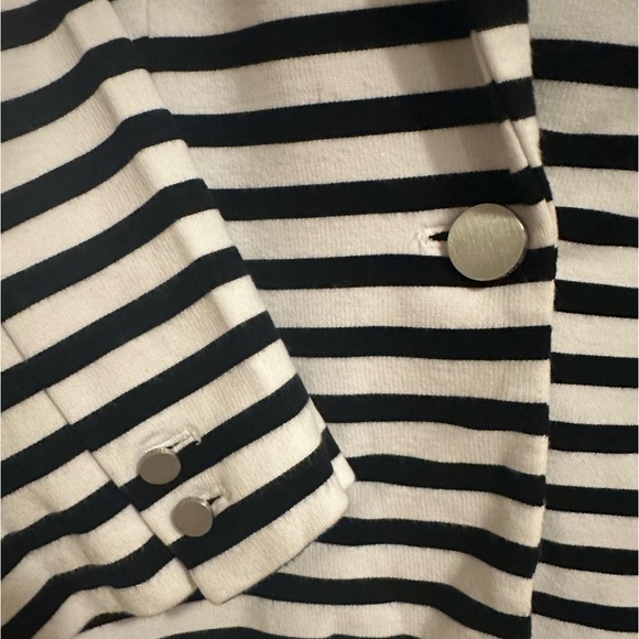 Banana Republic striped blazer size 8 - Picture 3 of 4